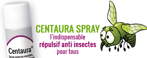 Centaura Spray répulsif anti insectes pour tous