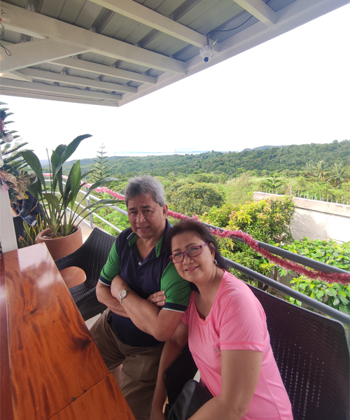 relaxing at tanay highlands