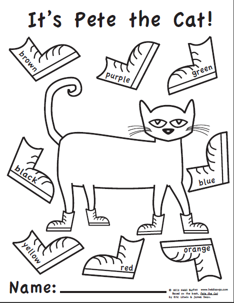 45+ Pete The Cat Coloring Page, Top Ideas!