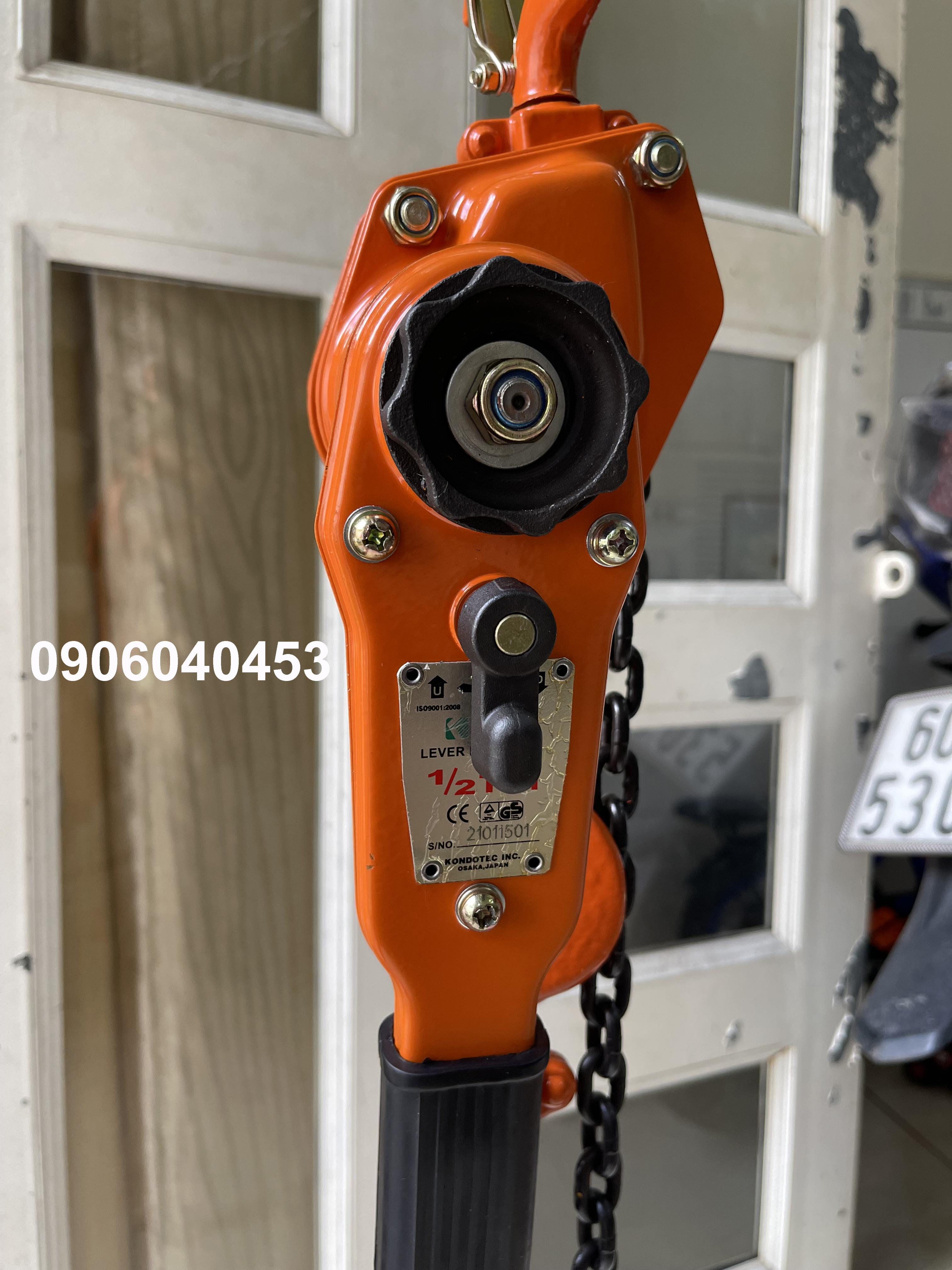 Pa lăng lắc tay 500kg Kondotec KT-L / Kondotec Lever chain hoist KT-L Series 500kg