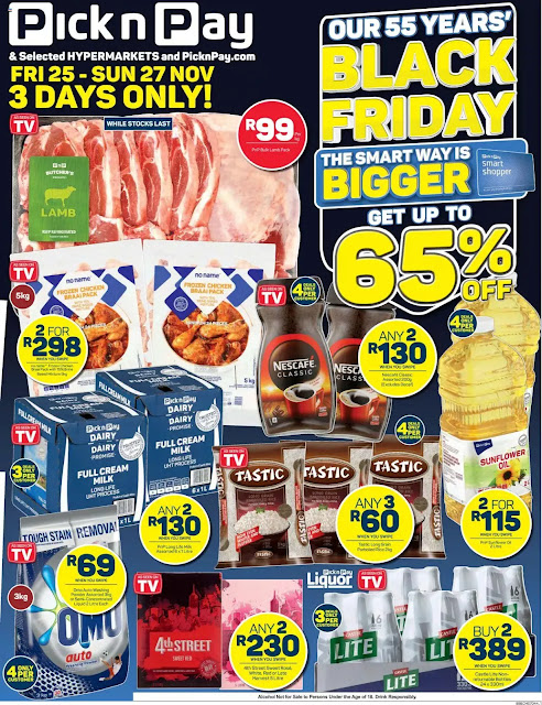 Pick n Pay Black Friday Deals
