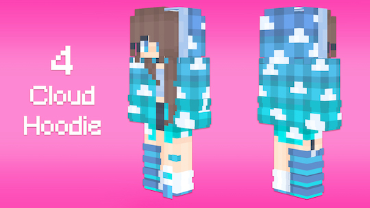 minecraft skins Cloud Hoodie