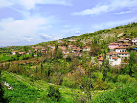 The view of the village where our house