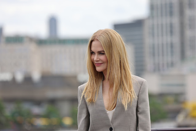Nicole Kidman and Zoe Saldaña in London to Promote Upcoming Global Paramount+ Series Special Ops: Lioness