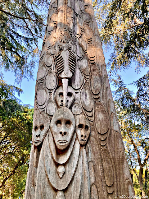 Jardín Esculturas de Papúa Nueva Guinea en Stanford