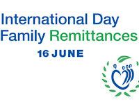 International Day of Family Remittances - 16 June.