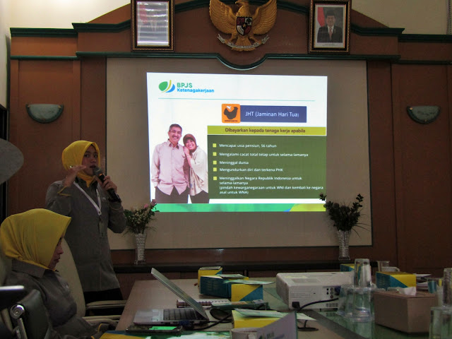 Anysa Isyawari, pegawai BPJS TK Kota Malang