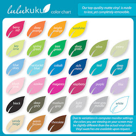 IHeart Organizing: IHeart Giveaway: Lulukuku Decals!