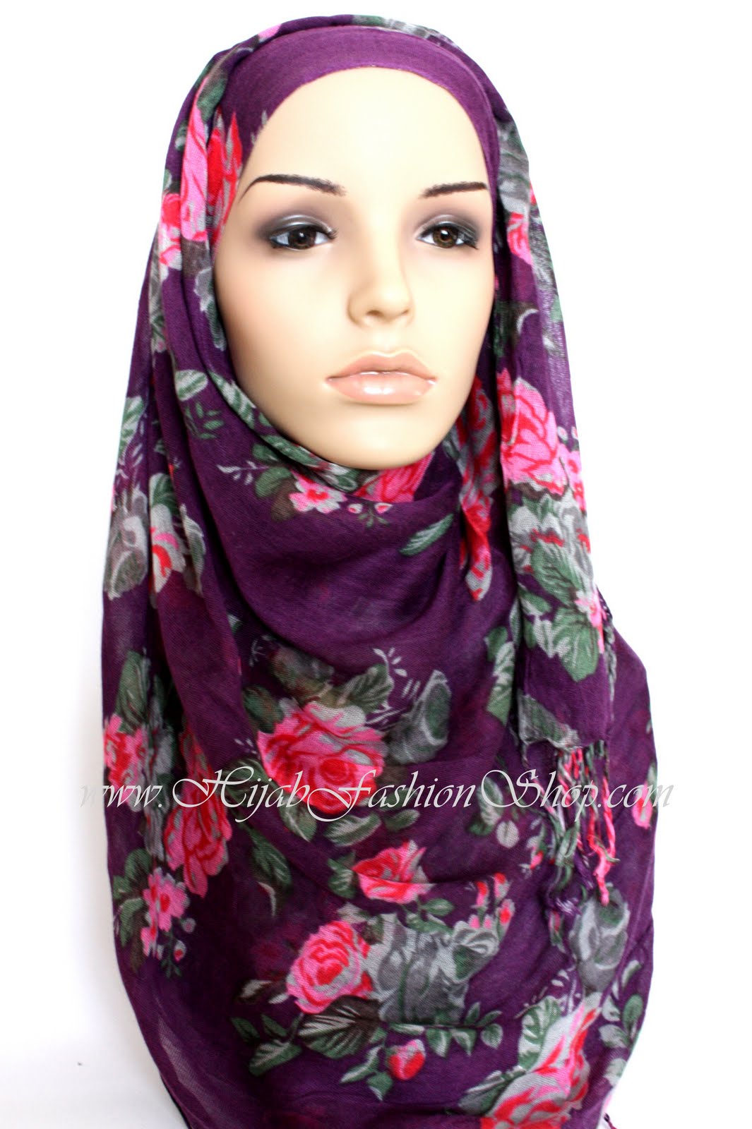 Pin Jilbab Fashion Shop Turquoise Uniform Hijab Scarf on 