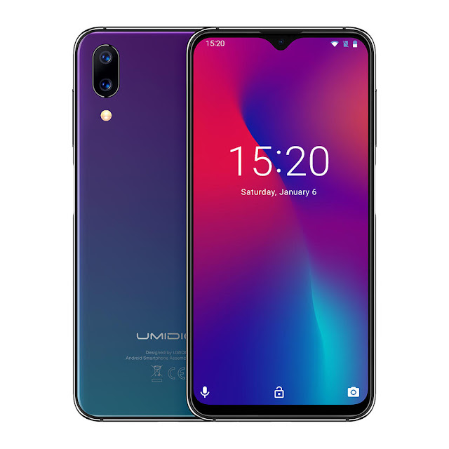 UMIDIGI One Max 6.3 Inch Global Bands 4150mAh NFC 4GB RAM 128GB ROM Helio P23 4G Smartphone