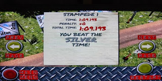 You beat the silver time on ULTRA4 Offroad racing game