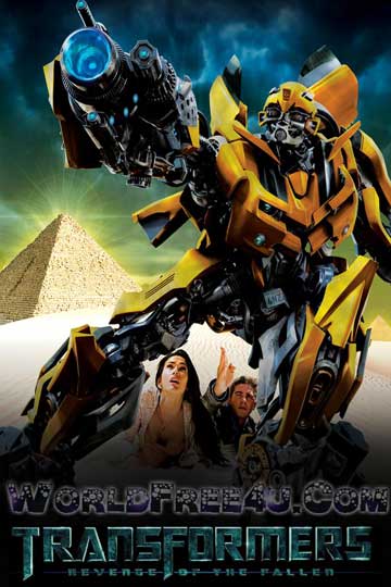 Poster Of Transformers 2 (2009) In Hindi English Dual Audio 300MB Compressed Small Size Pc Movie Free Download Only At worldfree4u.com