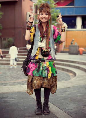 Harajuku Fashion Styles on Japan