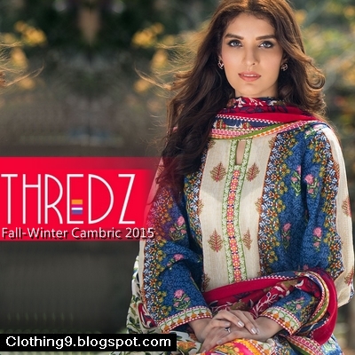 Thredz Winter Dress Collection 2015-16  Threds Designer 