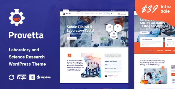 Best Laboratory & Science Research WordPress Theme