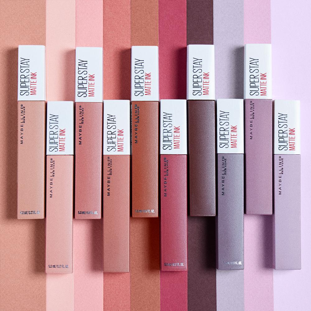 Maybelline Superstay Matte Ink Un Nudes Collection With