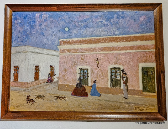 "Toque de Oração", de Pedro Figari, no Museu Nacional de Artes Visuais de Montevidéu