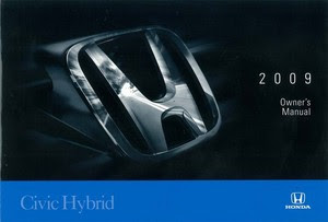2009 Honda Civic Owners Manual