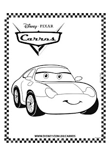 Ausmalbilder Disney Pixar Cars zum Ausdrucken