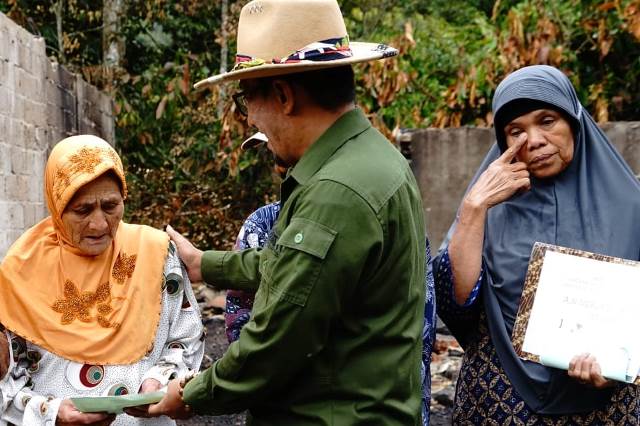  Korban Kebakaran Terima Bantuan Baznas