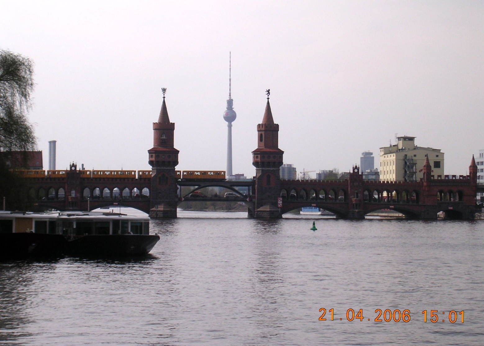 Berlin Funkturm Oberbaumbrücke