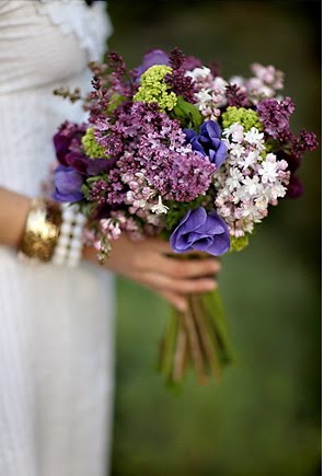 This is why you have a lilac wedding Lots of lovely