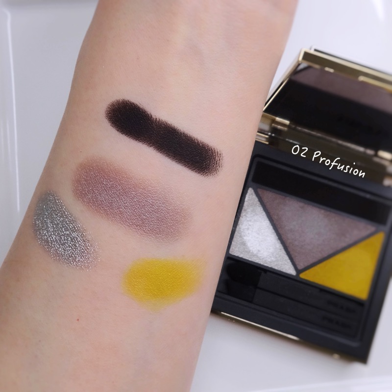 Prada Beauty review swatches