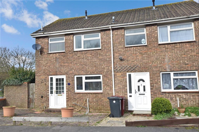 brick 3 bed house, Charles Avenue, Chichester, West Sussex