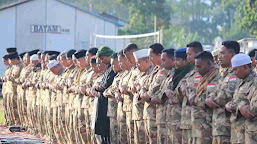 Menengok Suasana Lebaran Pasukan Garuda XX-S Monusco di Kongo