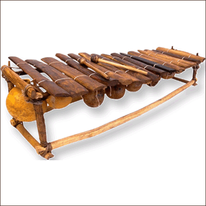 Una marimba africana