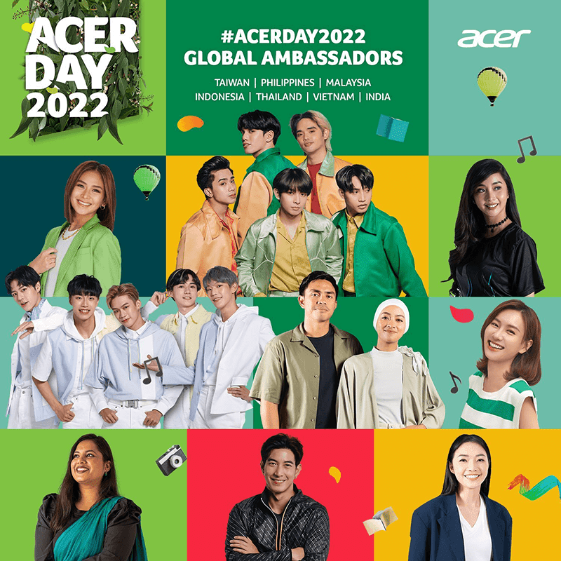 Here are the Acer ambassadors gracing the event!