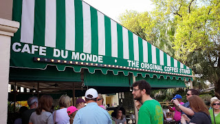 Café Du Monde in New Orleans