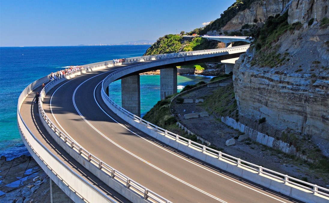 Sea Cliff Bridge, New South Wales, Australia top Tourist Attraction