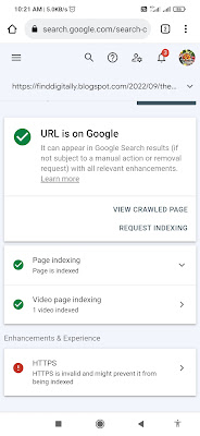 HTTPS is invalid and might prevent it from being indexed - New Google Search Console Error 2022