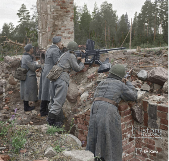 Finnish troops near Viipuri, 25 August 1941 worldwartwo.filminspector.com