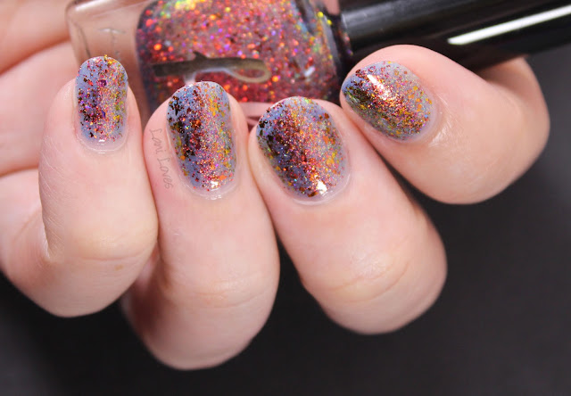 Femme Fatale Fire Lily Nail Polish Swatches & Review