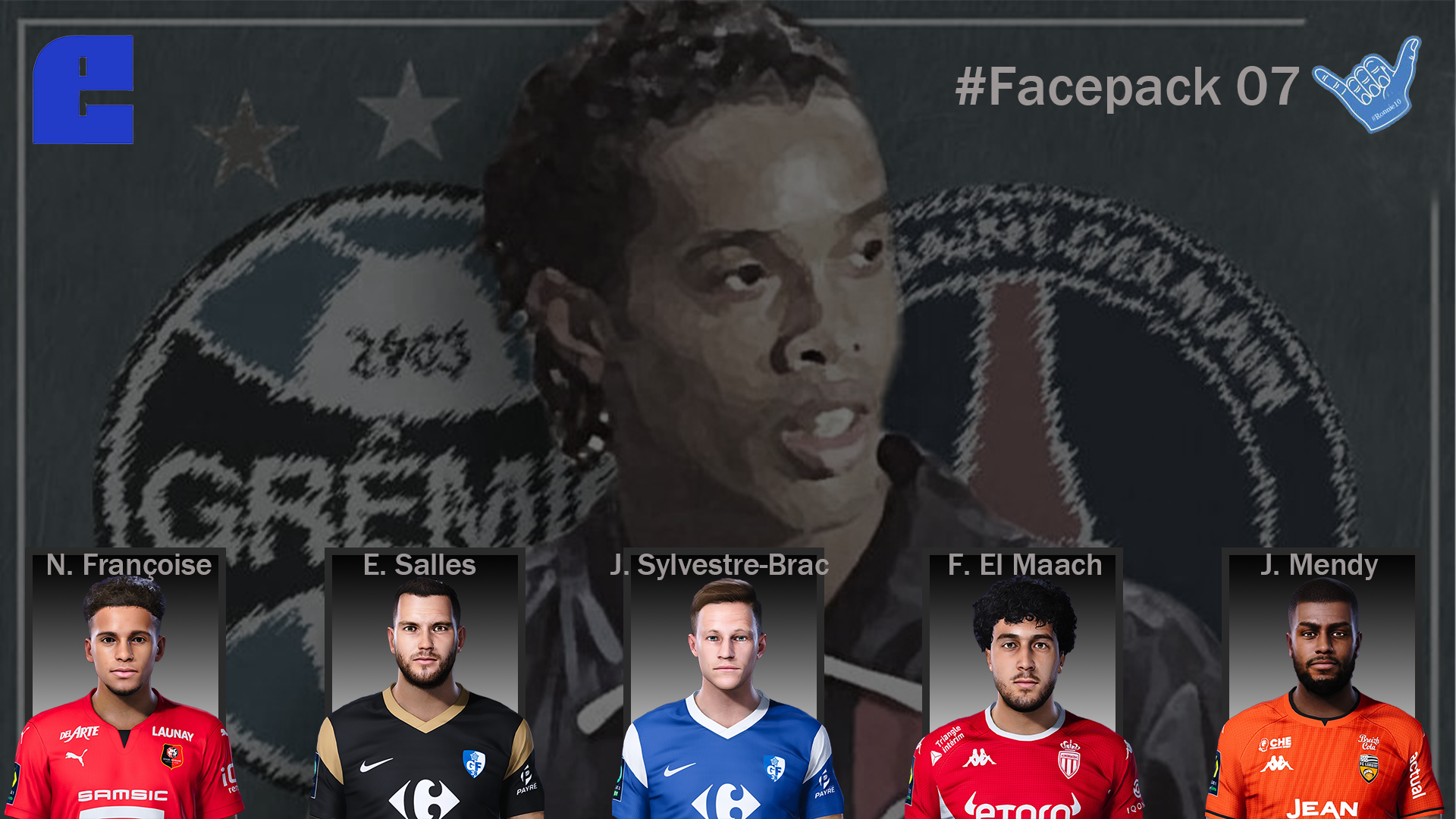eFootball PES 2021 Facepack V7 by Ronnie10