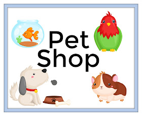 pretend play pet shop