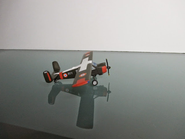 1/144 Max Holste Broussard diecast metal aircraft miniature