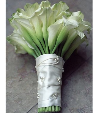 Bouquet Bridal White Calla Lily Bouquets