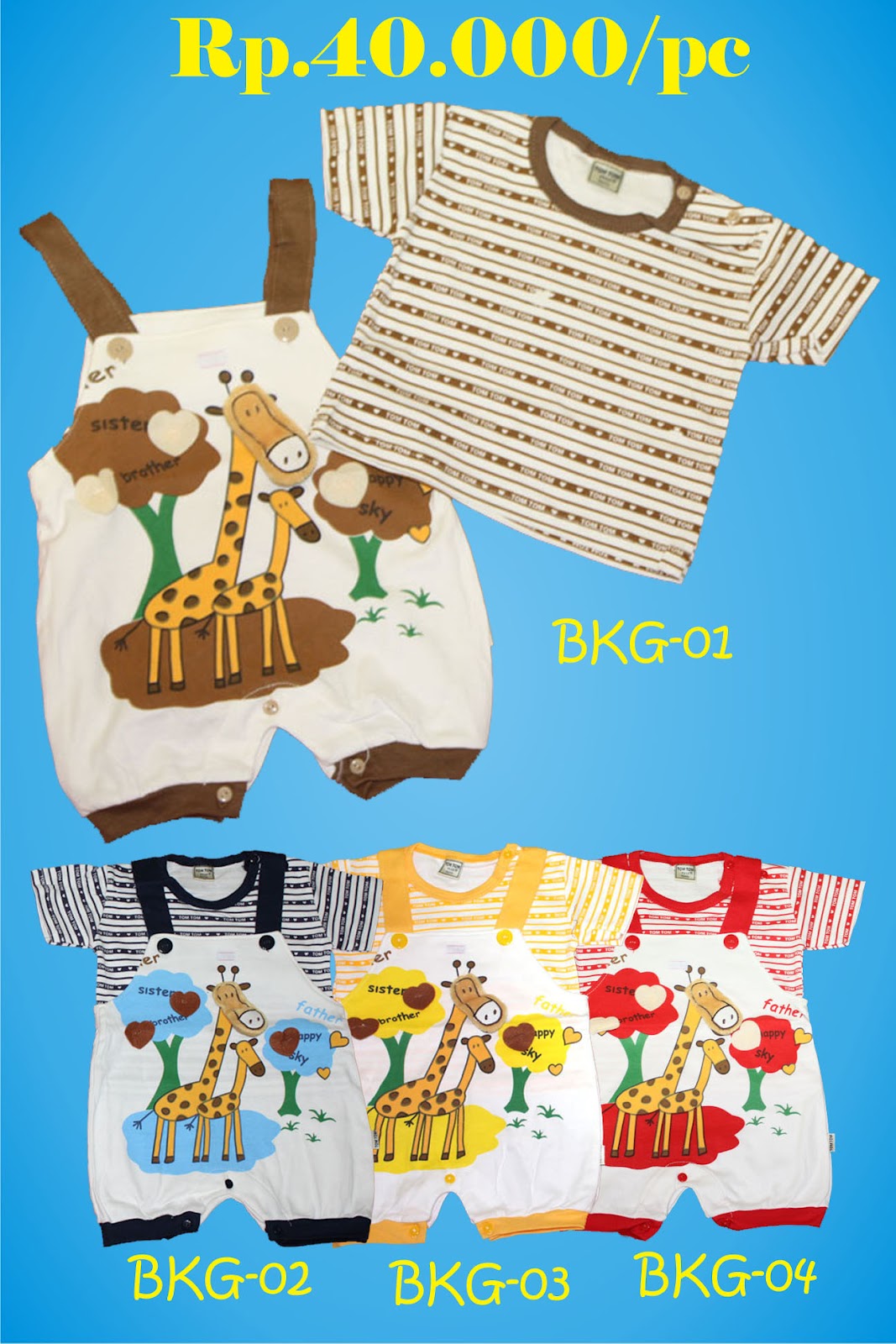  TokoBajuBaby07 BAJU  BAYI  LUCU MURAH BERKUALITAS 