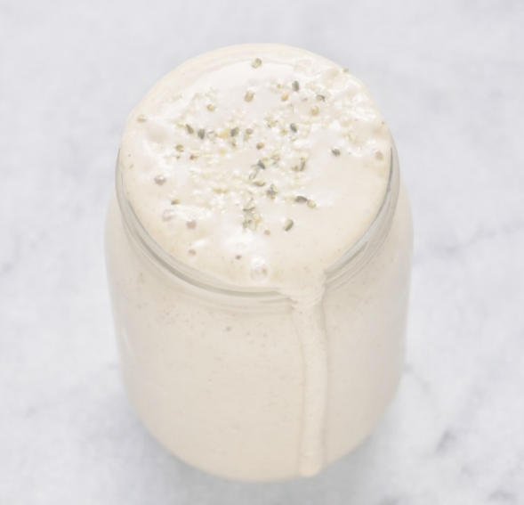 VANILLA OAT PROTEIN SMOOTHIE #drink #healthydrink