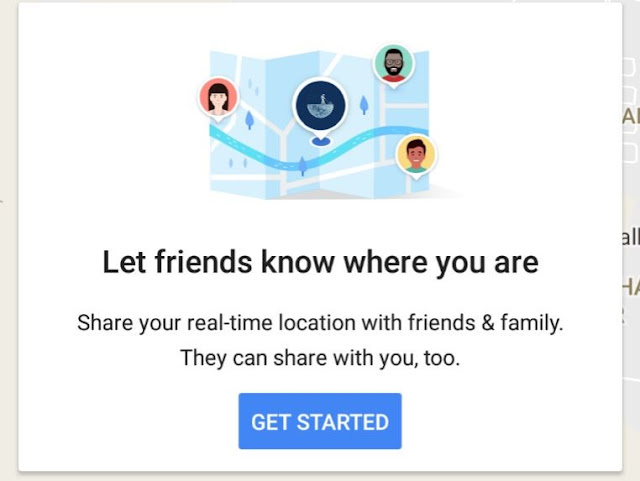 Share Location get started