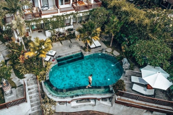 5 Hotel di Ubud Bali dengan Kolam Renang Outdoor di bawah Rp.500 Ribu