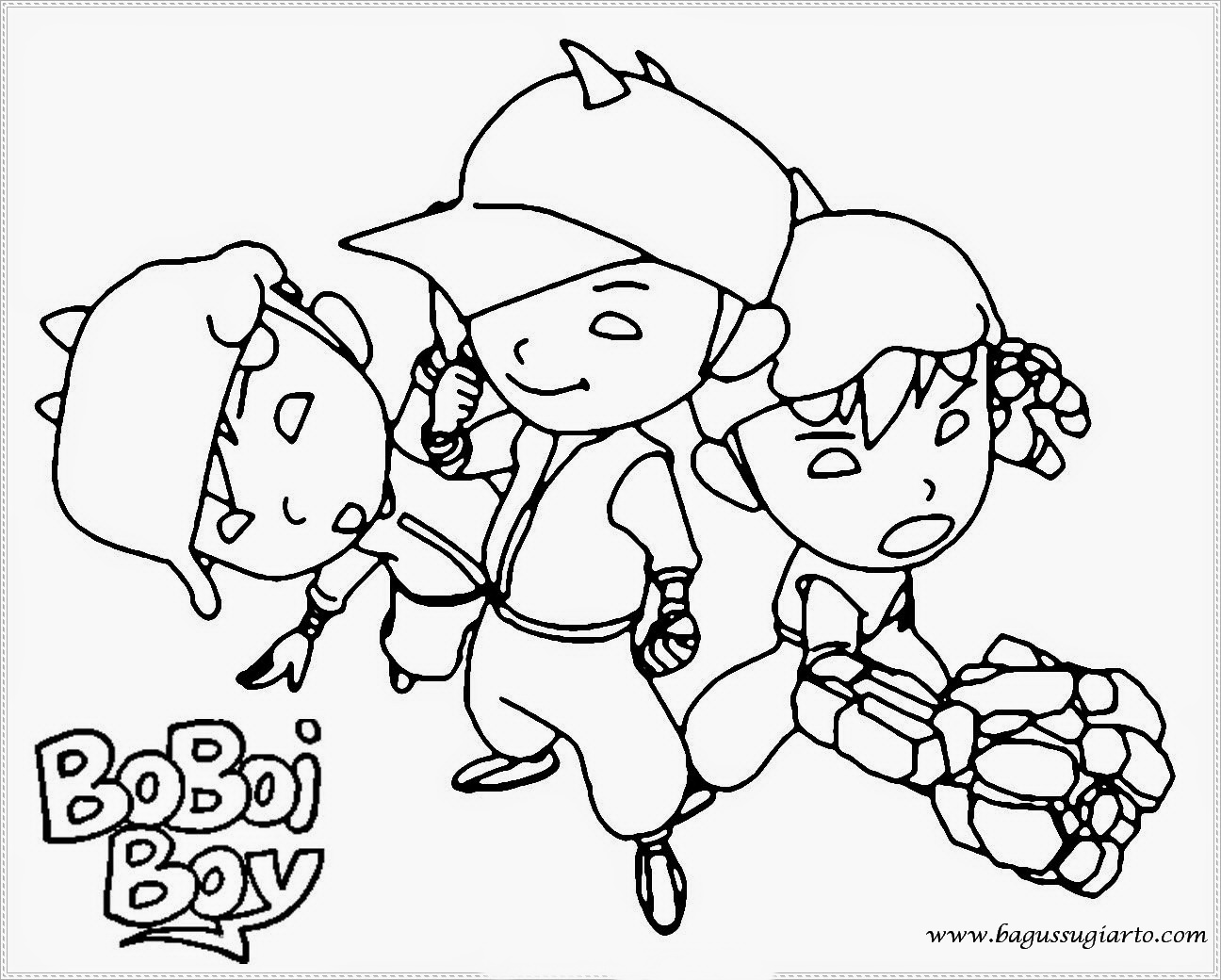 Mewarna BoboiBoy Bagus Sugiarto