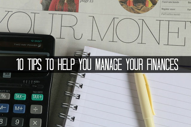 Finance Fridays – 10 tips to help you manage your finances