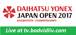 Daihatsu Yonex Japan Open 2017 live streaming and videos