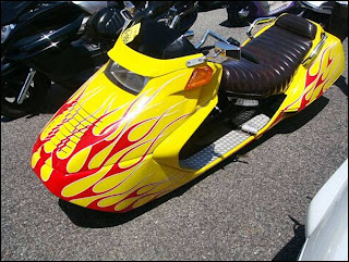 Customized scooters @ auto world show