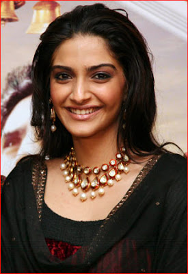 Sonam Kapoor Pearl Statement Necklace