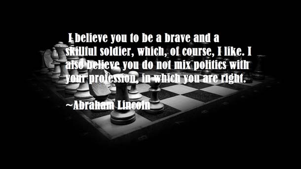 Abraham Lincoln Quotes About Strategy